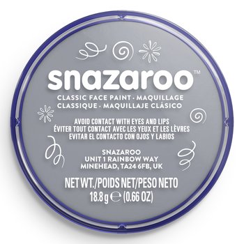 SNAZAROO FACE PAINT 18ML DARK GREY