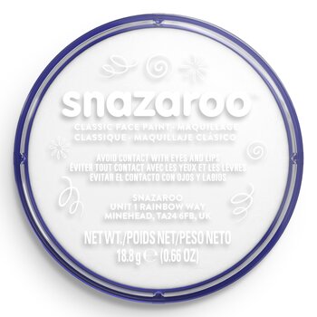 SNZAROO FACE PAINT 18ML WHITE