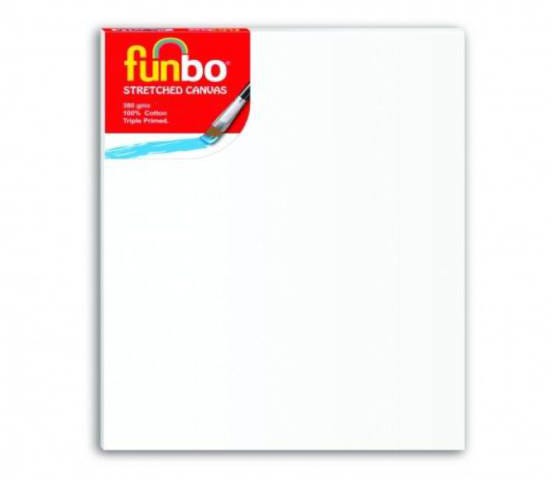 Funbo - Stretched 3D Canvas 380gms - 30x30cm