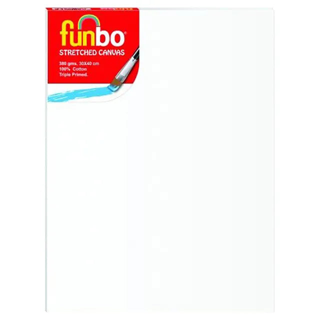 Funbo - Stretched Canvas 380gms - 40x50cm