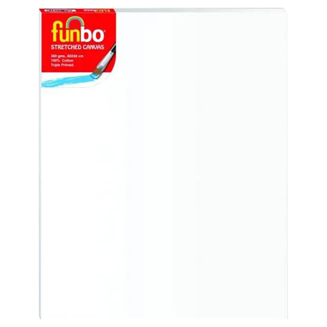 Funbo Stretched 3D Canvas 380gms 40x50cm