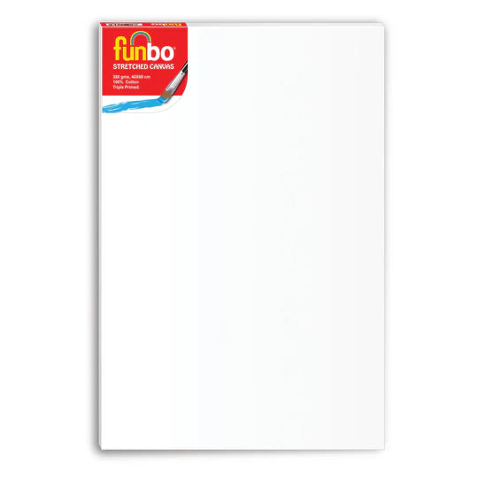 Funbo - Stretched Canvas 380gms - 50x50cm