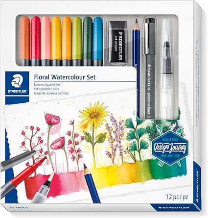 Staedtler  Floral Watercolor Set