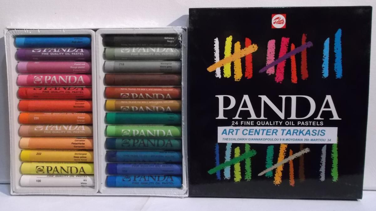 Panda oil pastels 24 pieces 400C24