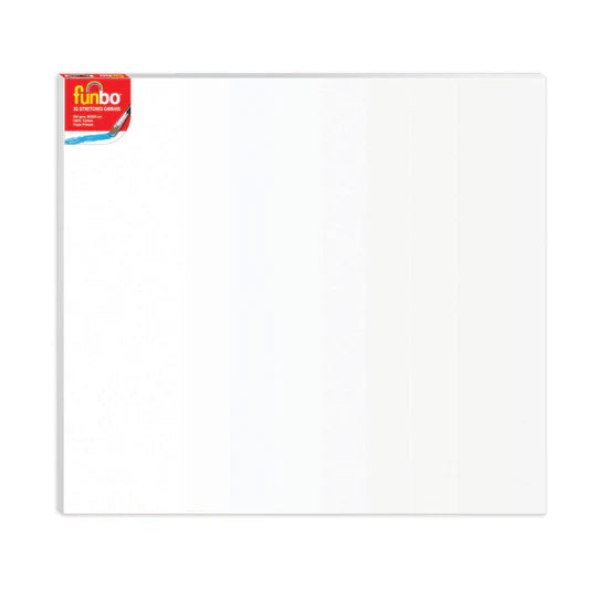 Funbo Stretched 3D Canvas 380gms 90x90cm