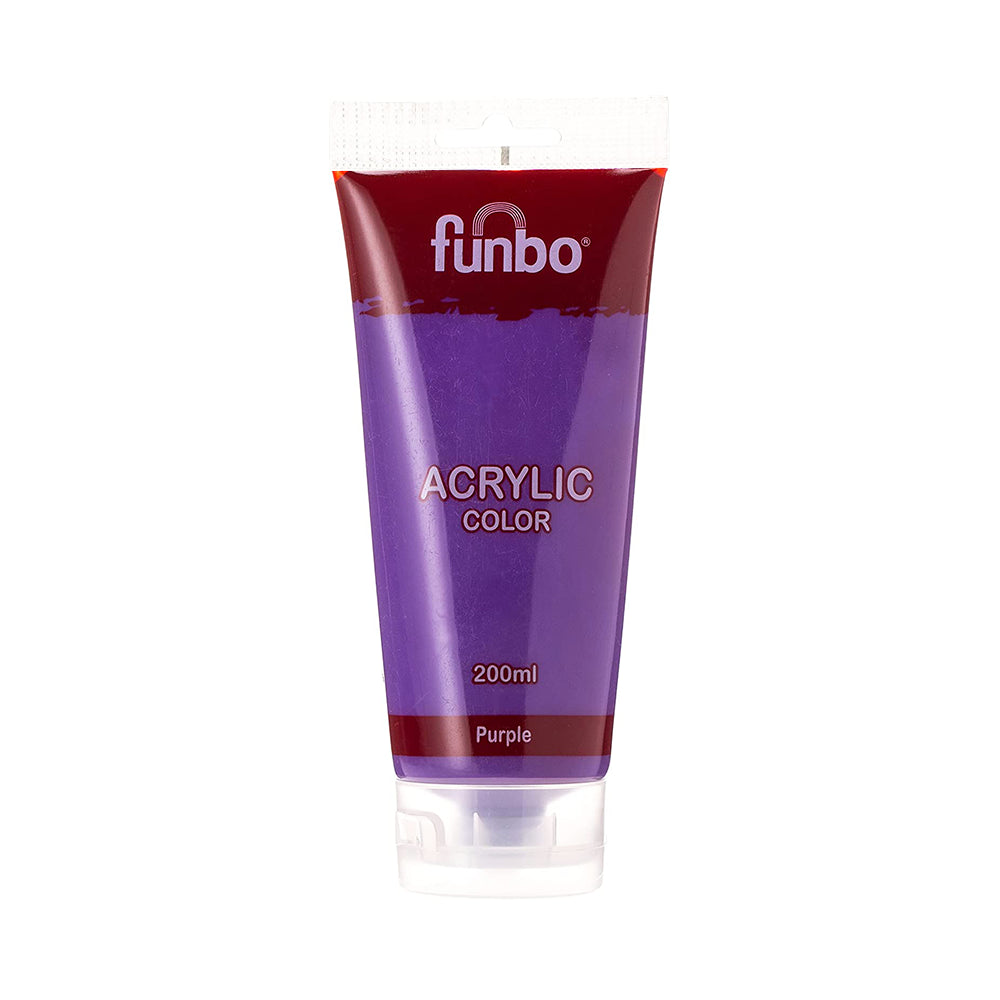Funbo Acrylic Tube 200 ml Purple