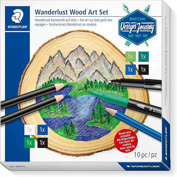 Staedtler Wanderlust Wood Art Set