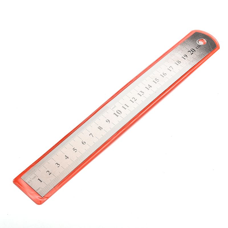RULER STEEL 20CM