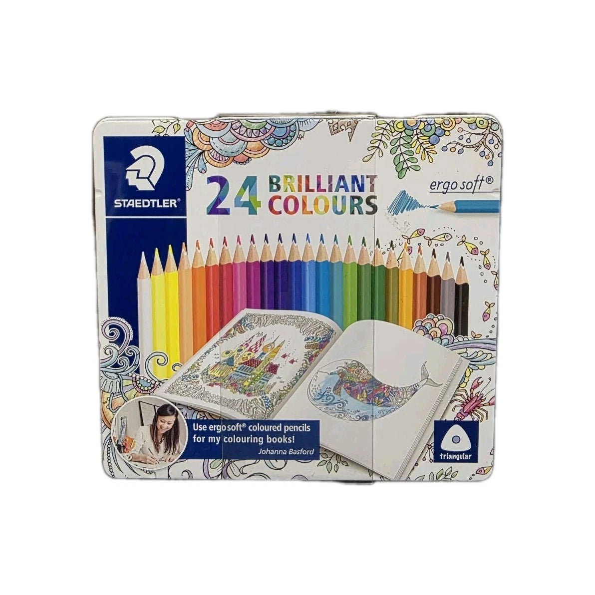 STAEDTLER - 24 BRILLIANT COLOURS - - 157 M24JB