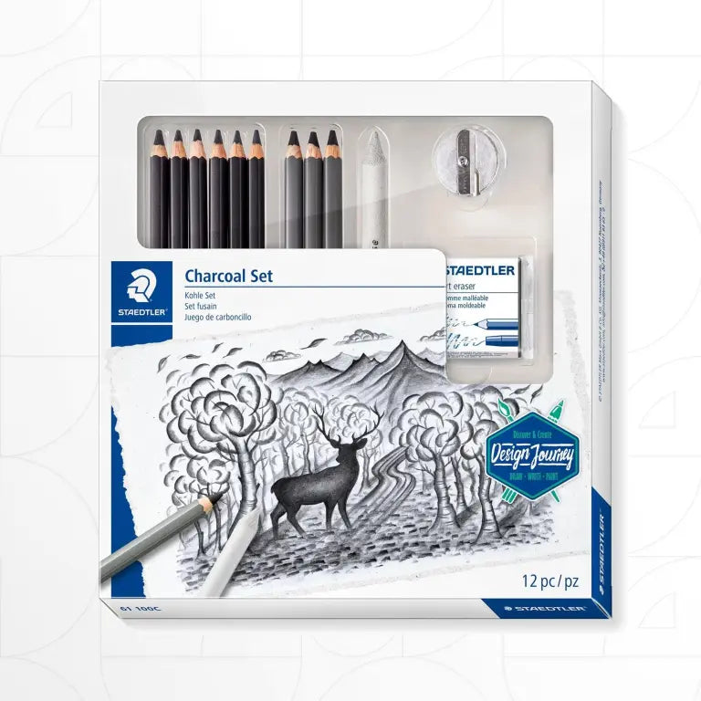 12-Piece Design Journey Charcoal Set
