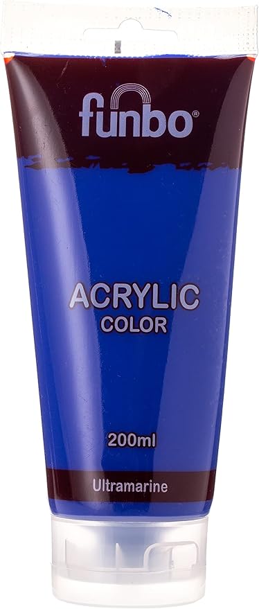 Funbo Acrylic Tube 200Ml  Ultra Marine