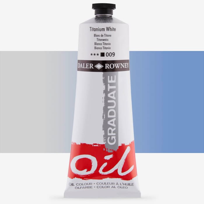Daler-Rowney Graduate Oil Paint 200ml  Titanium White