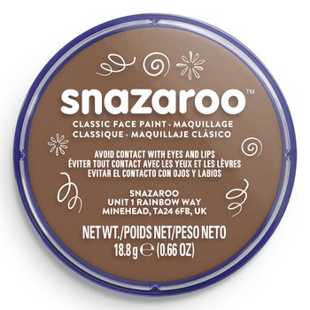 SNAZAROO FACE PAINT 18ML BEIGE BROWN