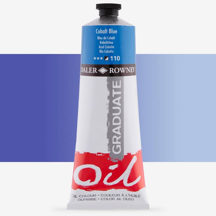 Daler-Rowney Graduate Oil Paint 200ml Cobalt Blue