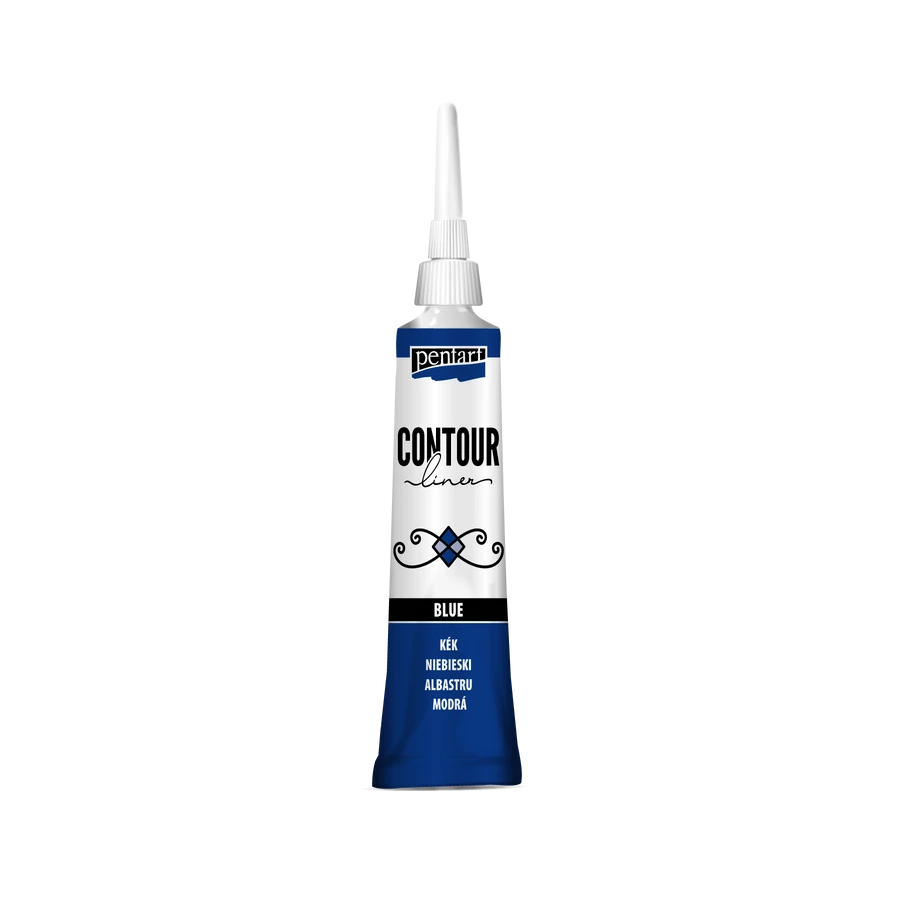 Pentart Contour Liner 20 Ml Blue
