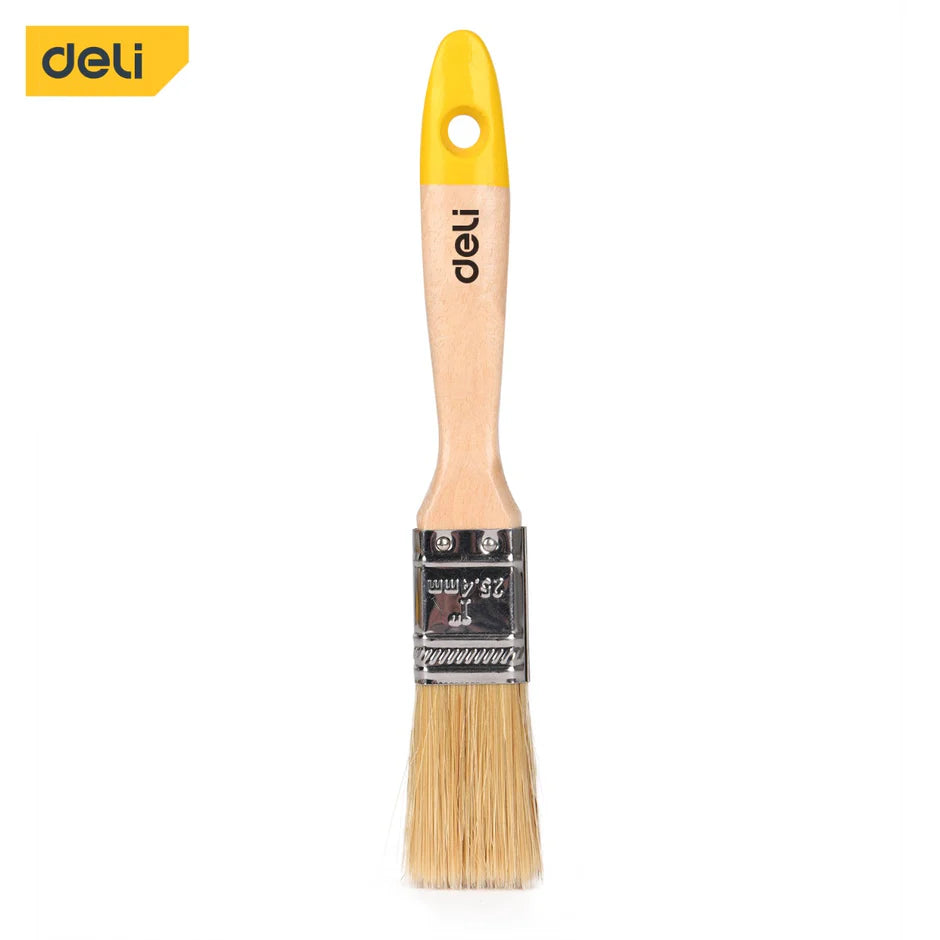 Deli Wooden Handle Paint Brush 1 EDL509121