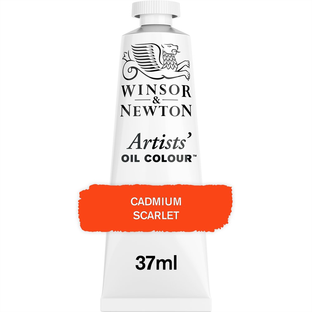 Winsor & Newton Artist Oil Colour Cadmium Scarlet 37Ml