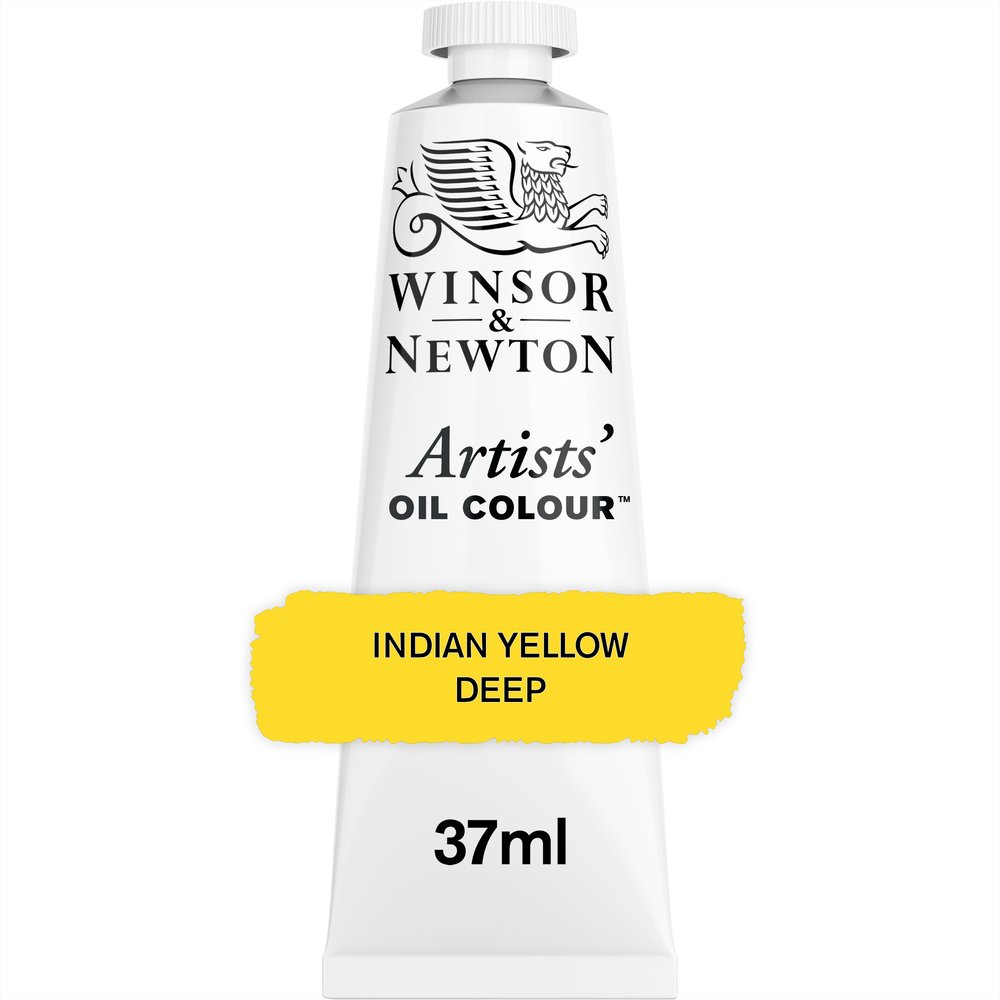 Winsor & Newton Artists Oil Color Indian Yellow Deep Ny 37Ml