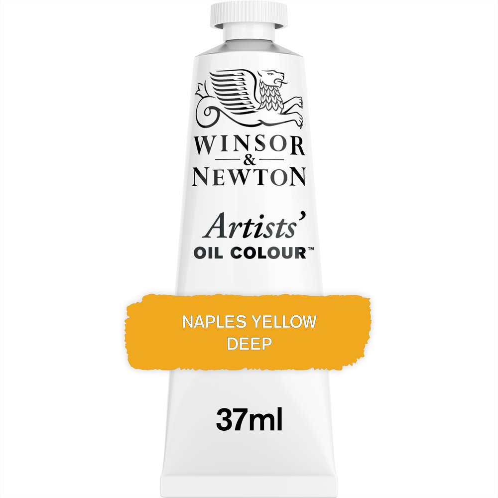 Winsor & Newton Artists Oil Color Naples Yellow Deep 37Ml