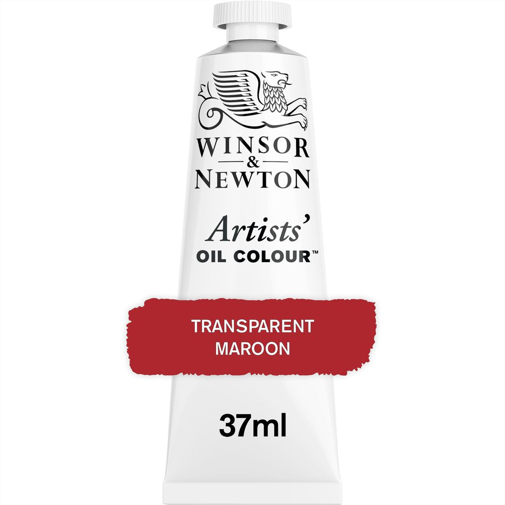 Winsor & Newton Artists Oil Color Transparent Maroon 37Ml