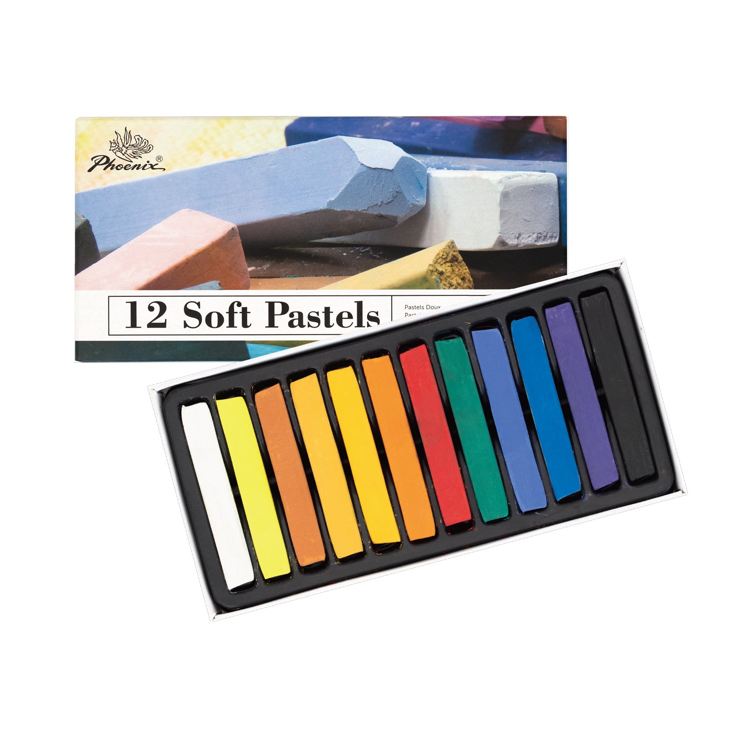 Phoenix Soft Pastels set of 12
