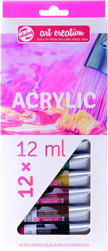 Talens Art Creation Acrylic colour set | 12 x 12 ml