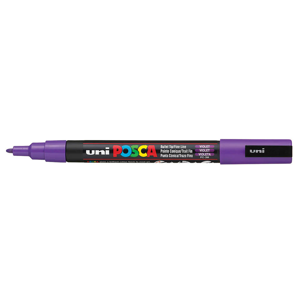 POSCA MARKER LINE WIDTH 3 MM PC-3M VIOLET