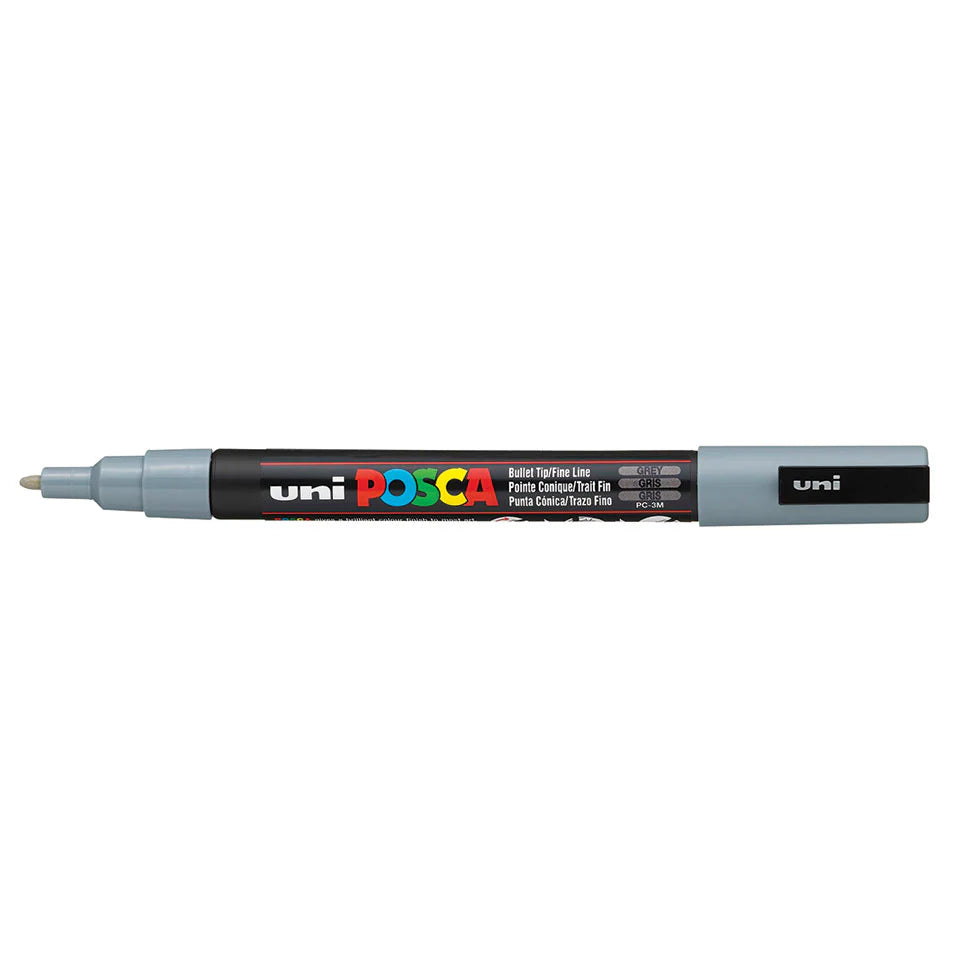 POSCA MARKER LINE WIDTH PC-3M GREY
