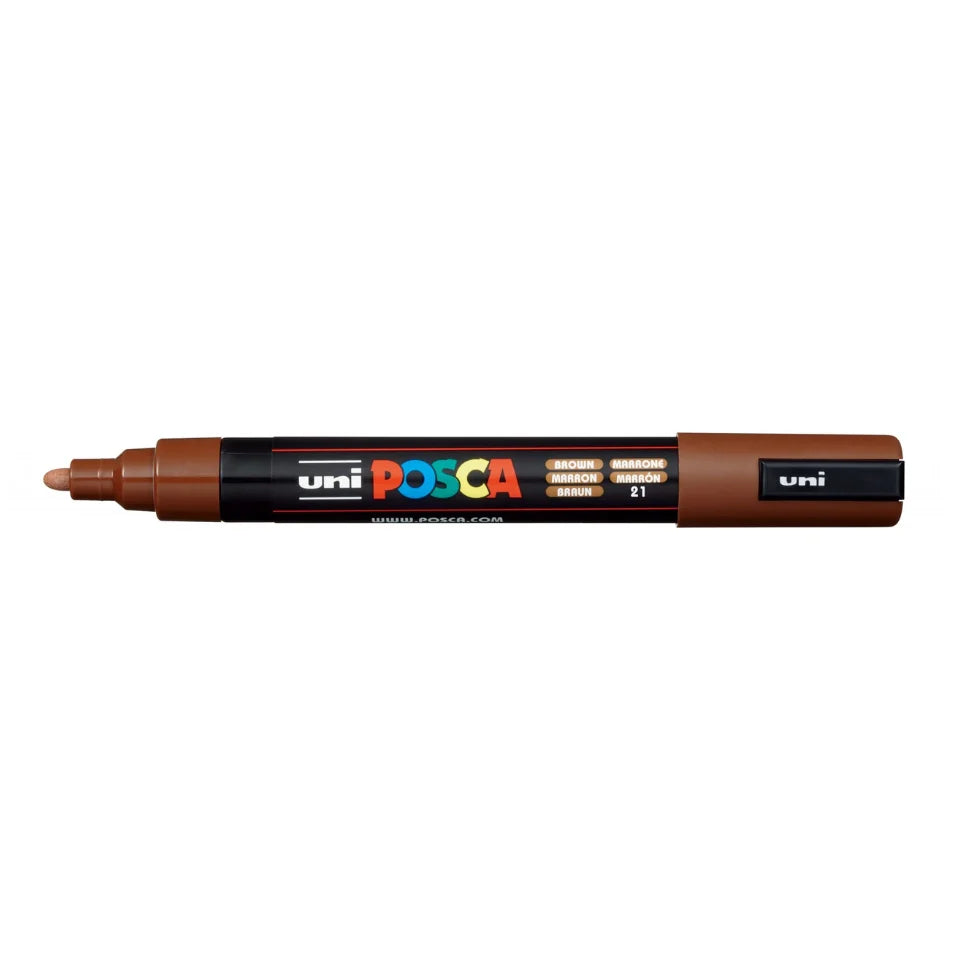 UNI POSCA PC-5M BROWN
