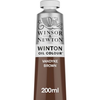 Winsor & Newton Winton Oil Color Vandyke Brown 200ml
