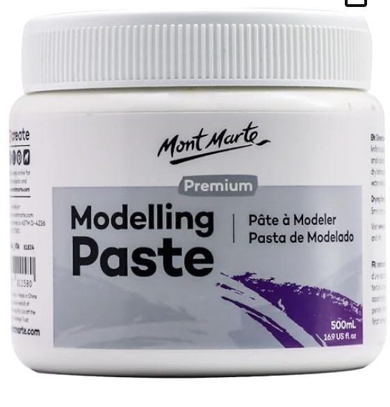 Mont Marte Modelling Paste Acrylic Medium 500ml (17oz)