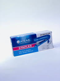 HalfStripMetalStapler W/StapleRemover Blue