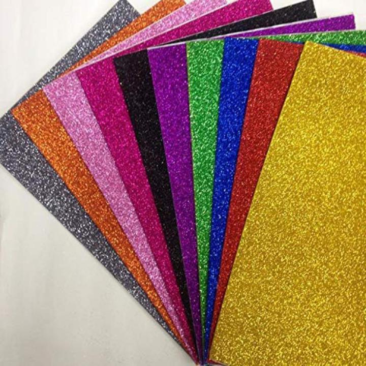 Glitter Sheet Glue 30x40cm Size A3