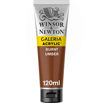 Winsor & Newton Galeria Acrylic Burnt Umber 120mL