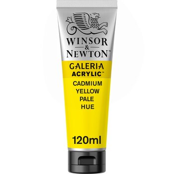 WINSOR & NEWTON GALERIA ACRYLIC CADMIUM YELLOW PALE HUE 120ML
