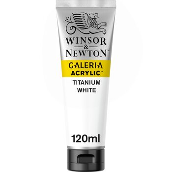 Winsor & Newton Galeria Acrylic Titanium White 120Ml