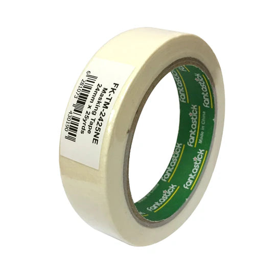 Fantastick Masking Tape 24mm x 25Yards Pack 1 rolls