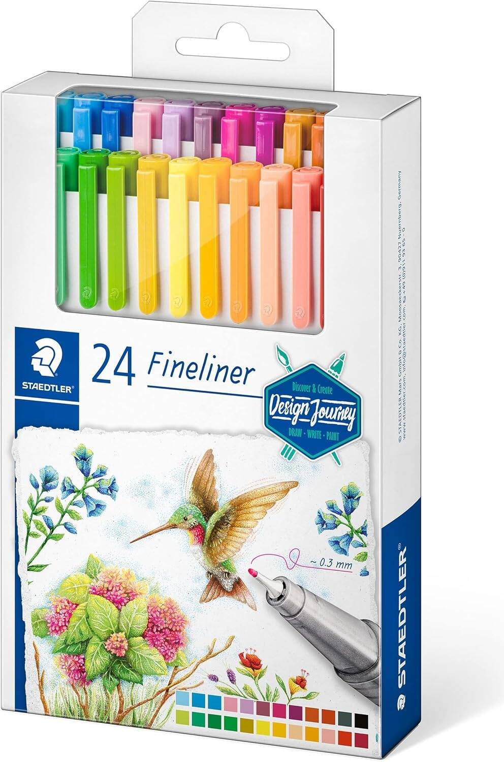 Staedtler Fineliner Design Journey 24colours
