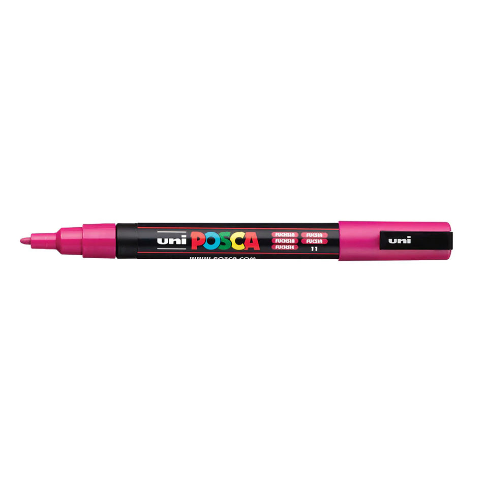 POSCA MARKER LINE WIDTH 3 MM PC-3M FUCHSIA