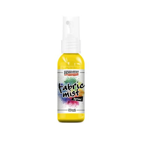 PENTART FABRIC MIST SPRAY 50 ML YELLOW
