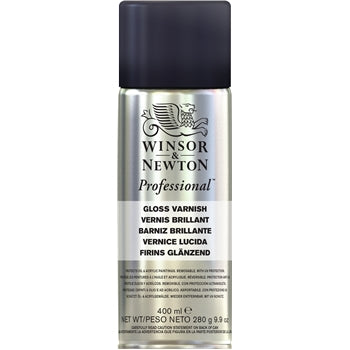 Winsor & Newton Professional Gloss Varnish Spray 400ml