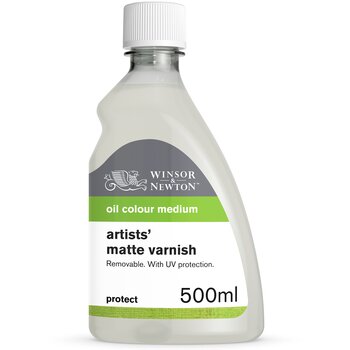 Winsor & Newton Artists Oil Additive 500ml Btl Matt Varnish
