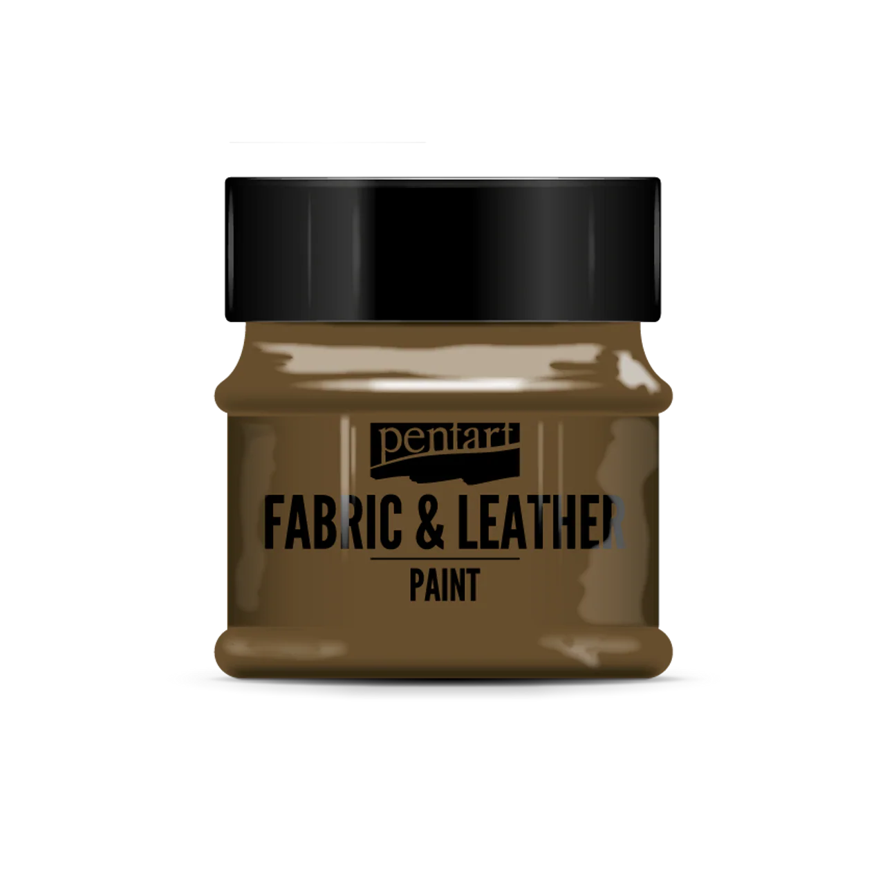 Pentart Fabric & Leather Paint 50 Ml Dark Brown