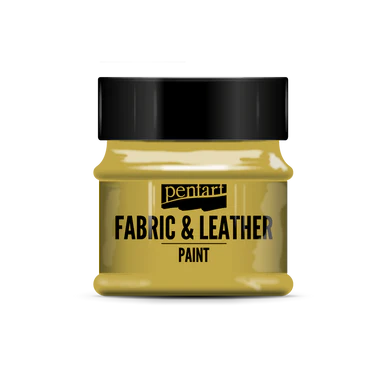 Pentart Fabric & Leather Paint 50 Ml Gold