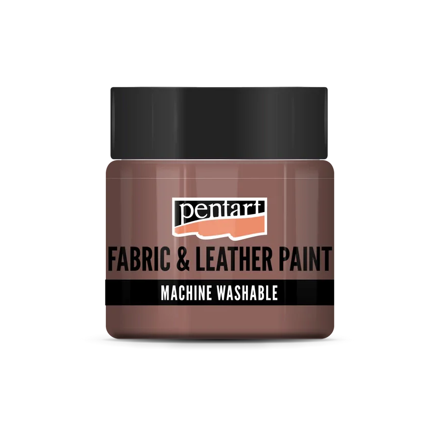 Fabric and leather paint 50 ml glittering Bronze