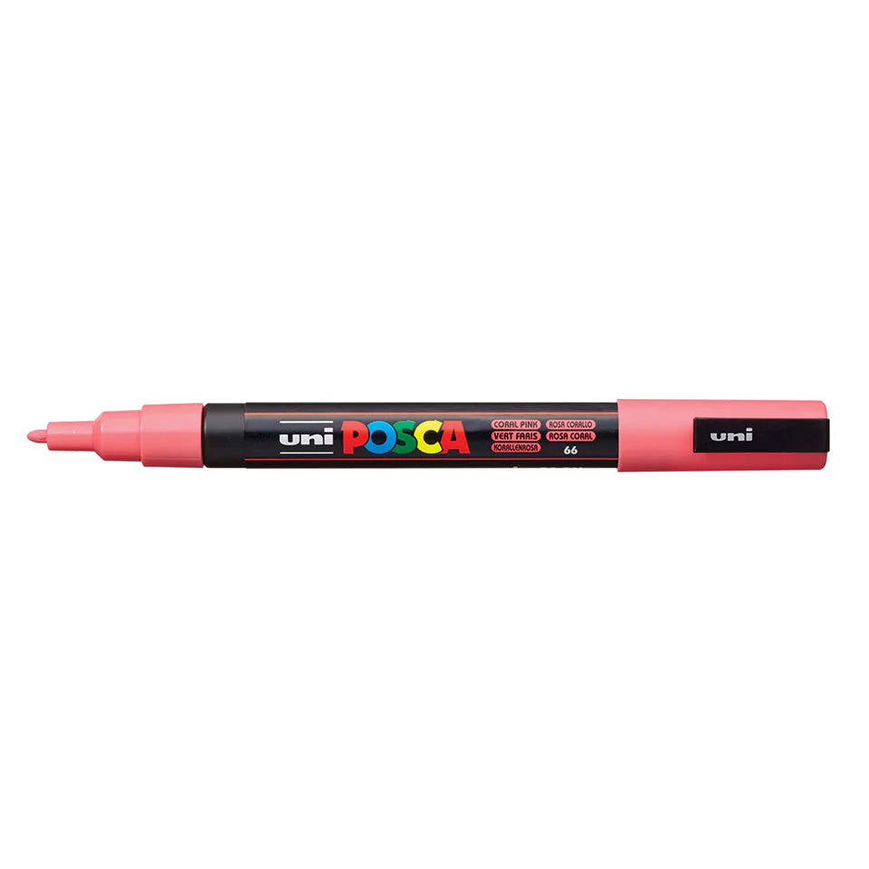 POSCA MARKER LINE WIDTH 3 MM PC-3M CORAL