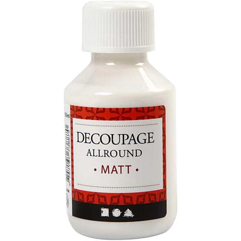 Decoupage Varnish, Matt 100Ml, 1 Bottle