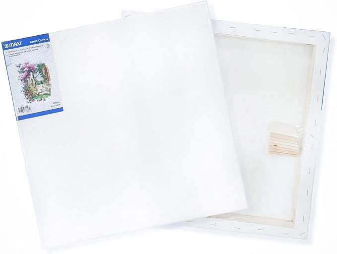 MAXI STRETCHED CANVAS 380 GSM 40X40