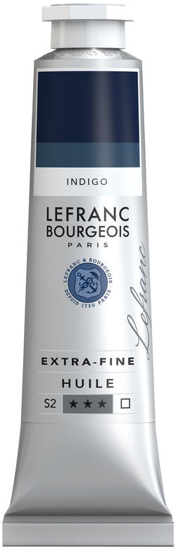 Lefranc & Bourgeois Extra-Fine Oil 40Ml Indigo 40Ml