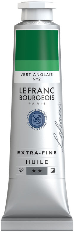 Lefranc & Bourgeois Extra-Fine Oil 40Ml Chromium Oxide Green